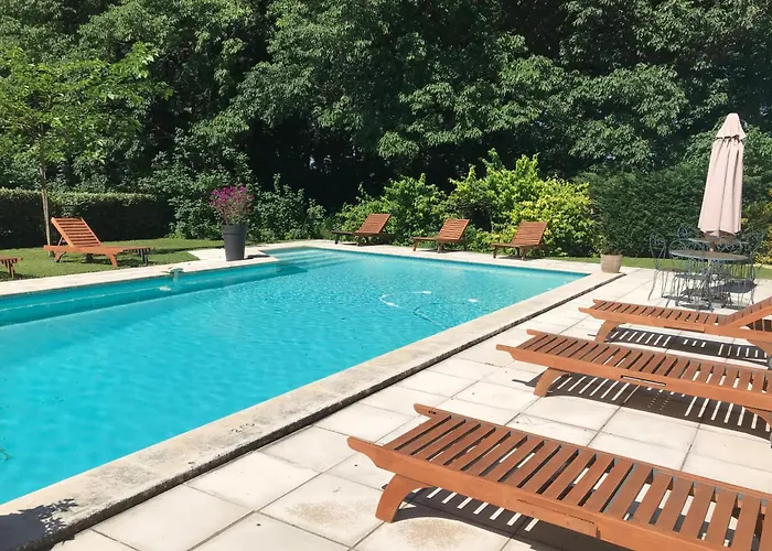 Stunning With Heated Private Pool In Provence 度假居 *